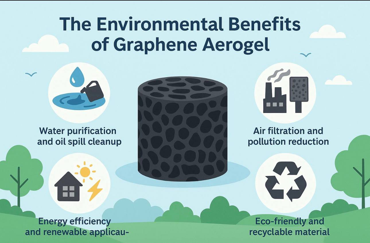 The Environmental Benefits of Graphene Aerogel